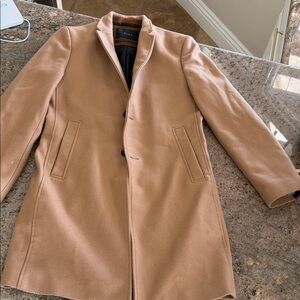 Zara Men's Camel Trench Coat